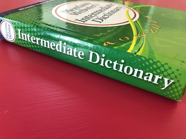 Intermediate dictionary