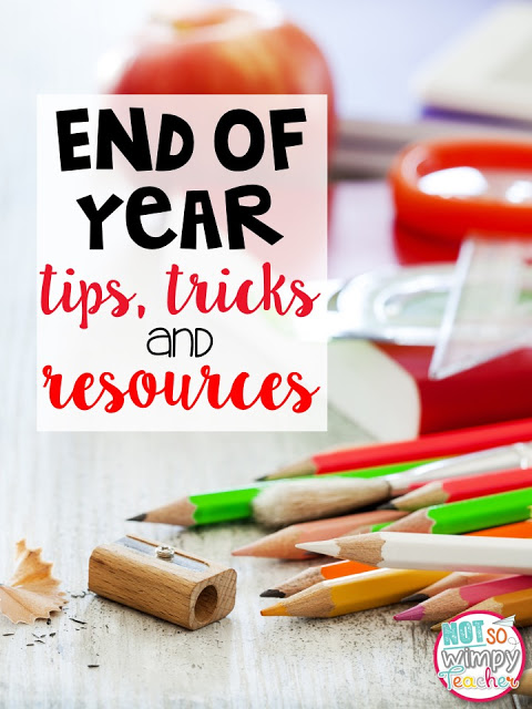 Lots of ideas for end of year classroom activities to make the last weeks or days of school extra fun!