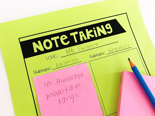 writing workshop handouts are easy to make a part of your daily clasroom schedule
