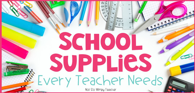 What supplies does a new teacher need for her classroom? What would be a good gift for a student teacher or a new teacher graduate?