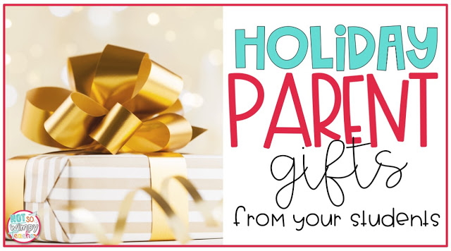 Crafts that students can make to give to their parents as a holiday gift!