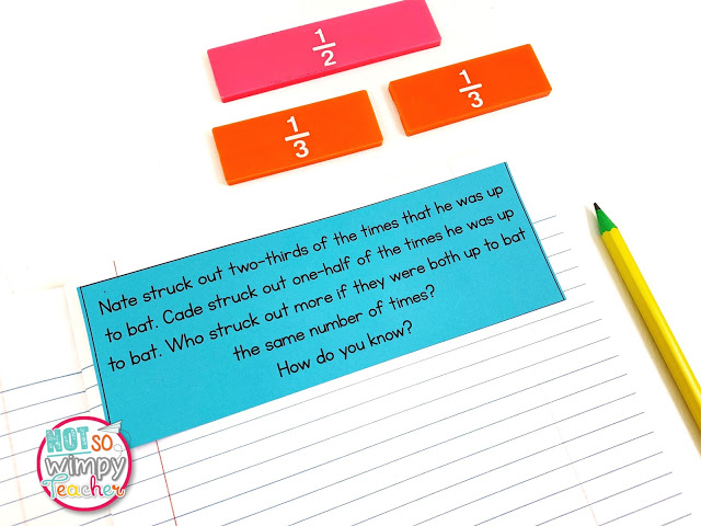 Word problems for your math journals
