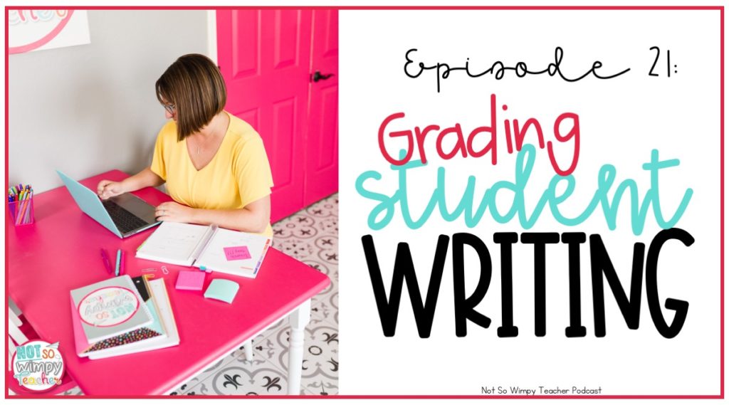 Grading student writing with a rubric