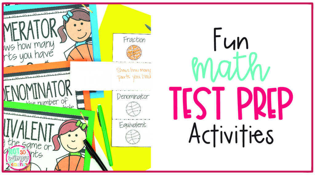Fun Math Test Prep Activities