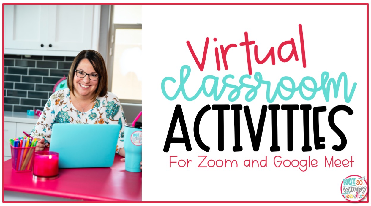 Distance Learning Activities For Zoom Or Google Meet Not So