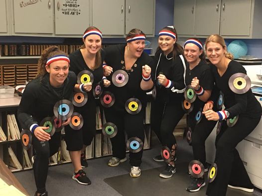 Running records are a fun and creative idea for halloween costumes  for teachers