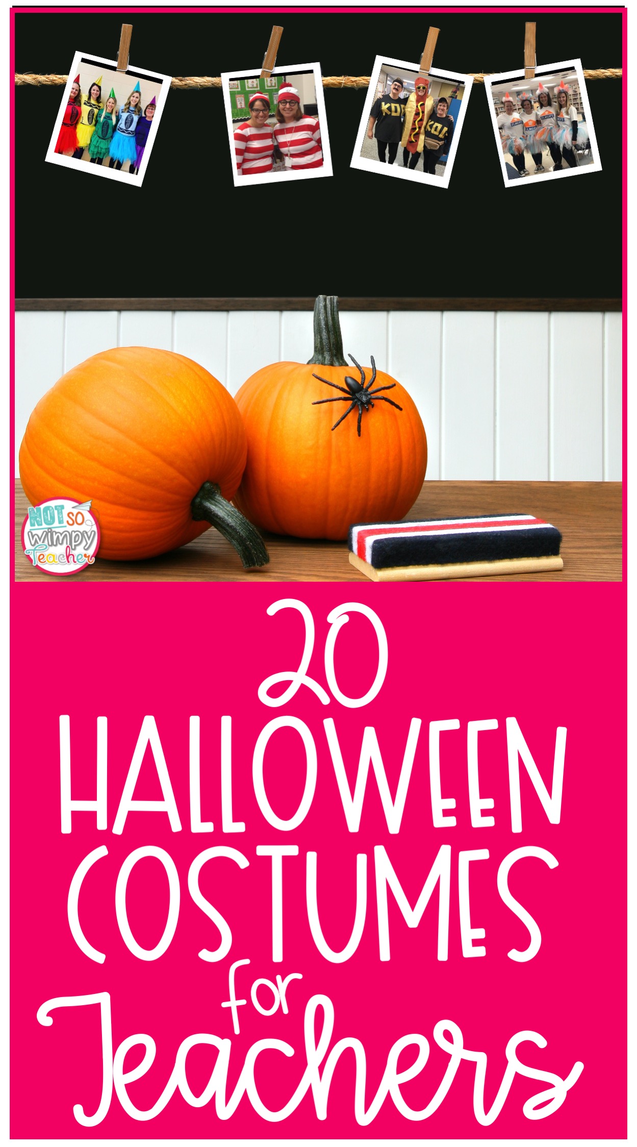 photos of teachers wearing creative halloween costumes 