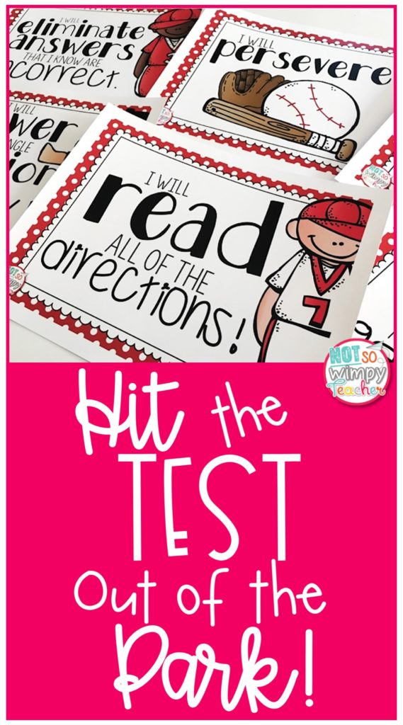 Pin image for test prep tips featuring printable pages of game day play book